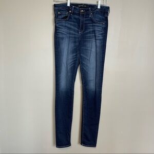 Big Star Jeans Size 29R Desi Skinny Dark Blue Denim